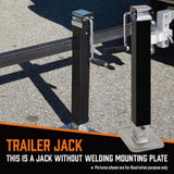 4x Trailer Caravan Canopy Jack Leg Stand Heavy Duty 3175KG 7000lbs Side Handle V465-86092 X4