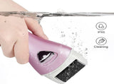 Electric Foot File Rechargeable Pedicure Tool 3 Interchangeable Rollers , V1107-CS-DDMJQ