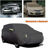 Outdoor Car Cover, Breathable Anti UV Dust and Snow Resistant, Black, 4.8 x 1.8 x 1.5 m V1188-MS-520-060