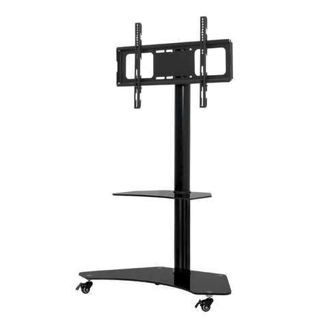 Artiss Mobile TV Stand for 32"-70" TVs Mount Bracket Portable Solid Trolley Cart TV-MOUN-W04-BK