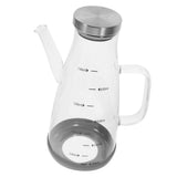 Borosilicate Glass Sauce Jar, Clear Scale, Multi Color, Perfect for Condiments, Seasoning V1369-AZ3-W-18431