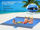 Picnic blanket waterproof picnic beach carpet pattern V1263-JX-1900
