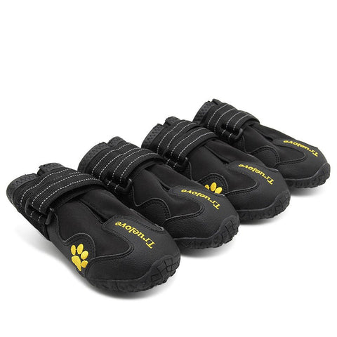 True Love Outdoor Adventure Dog Shoes - Black, Size 7 ZAP-TLS3961-7-BLACK-SIZE7