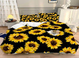 Scandi Dream soft floral Comforter Set Soft Neutral 3Piece Look V745-MAB010382AJ3
