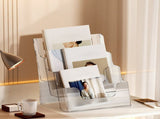 Multifunctional Book Organizer Desk File Organizer Multiple Layers File Folder Holder for Office V1294-YM0710-3117230263011