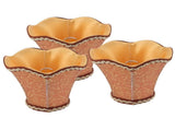 3Pcs E14 Lamp Shade European Fabric Candle Chandelier Lamp Cover for Hotel KTV Copper Color V1294-YM0901-3119210069311