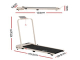 Everfit 3 in 1 Walking Pad Treadmill 12% Incline Under Desk Foldable Treadmills for Home Gym With TMILL-380H-2INC-BG