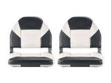 Boat Seat, High Backrest, Folding Fishing Boat Seat with Thickened Sponge Cushion & Waterproof PVC V952-ZDCZYGKB2JHHOSF4P001V0