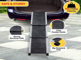 Furtastic Heavy-Duty Aluminium Telescopic Dog Pet Ramp RAM-PET-TC2