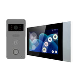 Video Doorbell Intercom System 7 Inch LCD Touch Screen Video Doorbell Door Phone Kits IR Night V1294-YM0901-HS6991GY-US