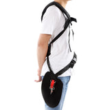 Universal Trimmer Double Shoulder Strap Mower Polyester M Shaped Belt for Brush Cutter Garden V1294-YM0901-JY09307