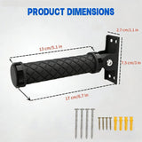 2Pcs Multifunctional Stair Assist Grab Bar Practical Handle Nonslip Doorway Flip Assist Handle V1192-AZ-W-23423