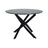 The Velvet Marble Table and Chair Set V264-DNT-410-BLK-DNC-414V-GRN-4