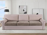 Stretch Mixed-Color Chenille Couch Chion Cover Soft Sofa Covers Individual Seat Couch Slipcover Sets V1258-DP02-F-660