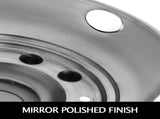 Polished 19.5" 10 Lug Wheel Simulators Stainless Steel Bolt Kit Hubcap Kit Fit for 2005-2020 Ford V952-19.5CBXGLGG000001V0