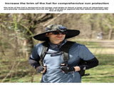 Dual Solar Fan Hat with Rechargeable Battery - Wide Brim UPF 50 Sun Protection Bucket Hat - Khaki V888-ELOSUNG41727