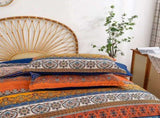 Stripe Aveline Marigold Quilt / Doona / Duvet Cover set V745-AQ082104Q3