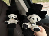 Soft Auto Seat Belt Cover Seatbelt Shoulder Pad Compatible with All Cars Comfortable Driving V1192-AZ-W-15771
