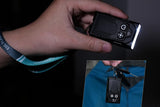 Aluminum Alloy Portable Mini Flashlight with 365nm UV Light and RGB Side Lamp V1308-DSZKI-39