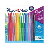 PM Flair FeltTip Ast Pk12 Bx12 DS-PM74423