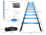 Centra Soccer Agility Training Poles Set Includes 6 Agility Poles Agility Ladder SP1078-AU