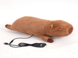 USB-Powered Capybara Plush Heating Pillow Cute Cartoon Animal Design for Warmth and Comfort, V1341-ZY-5VVR8TE3