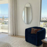 Interior Ave - Jewel Irregular LED Wall Mirror Backlit Statement Mirror V355-IA-SM-JEW-FRA