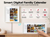 Artiss 15.6" Digital Calendar Planner Smart Photo Frame Family Chore Chart & Sync DPR-CAL-15-WH