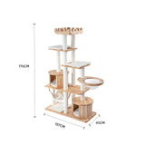 HONEYPOTCAT MZ Grand Elegance Cat Catsle With Space Capsule - PRO 176cm V390-AG210316PRO