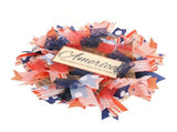 Independence Day Wreath Hand Knitted Wall Hanging Pendant with Hemp Rope for Home Decoration V1294-YM0715-3115220057211