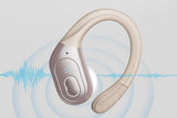 5.4 Bluetooth Earphones Wireless Earbuds Stereo Deep Bass Over Open-Ear Earphones-Rose Red V1263-JX-7541
