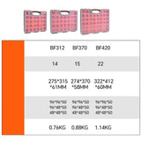 3PC SET 14 1522 Compartments Storage Organizer Tool Box Plastic Bin Screw Case V1097-HZ-0001