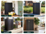 Gardeon Parcel Letterbox Drop Box Package Slot MailBox Black PDB-L-98-BK