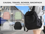 BJLFS Unisex Lightweight Water-Resistant Backpack Black V1189-LWWAL-20260325-00066
