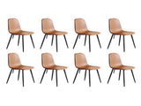 Levede 8x Dining Chairs Kitchen Eames CH1058-4-BRX2