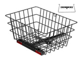 Scooter Rear Basket, Heavy Duty Metal Wire Basket with Handle, Spacious Cargo Basket, Works with V952-CKHXJSSZWNCBHGDPJV0