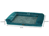 PaWz Pet Bed Sofa Dog Bedding Soft Warm L Blue Large PT1027-L-BL_NZ
