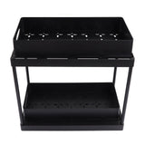 Under Sink Organizer Sliding Pull Out Double Layer Under Sink Countertop Organizer for Bathroom V1294-YM0626-3117220264511