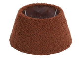 Plush Cloth Lamp Shade Replacement Decorative Soft Comfortable Cone Round Lamp Shade for E27 E14 V1294-YM0901-3119240043612