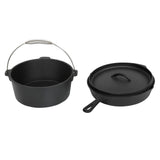 Toque 3PCS Cast Iron Frying Pan and Cast Iron Pot Set KT1007_NZ