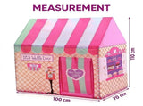 CARLA HOME Kids Ice Cream Bakery Play Tent Pink Pop Up Playhouse - Outdoor Play Equipment Play Tents V178-36489