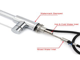 WELS Chrome 2 Modes Spray Pull Out Kitchen Swivel Faucet Sink Tap Laundry Mixer V1233-KRD519CR