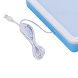 USB Sand Painting Light Box 3 Colors 10 Brightness Levels Portable LED Sensory Light Table for Kids V1294-YM0901-3117260029011