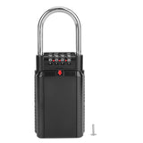 Outdoor Waterproof Hanging Zinc Alloy Password Key Safe Box Storage Lock Box for Home FactoryBlack V1294-YM0901-3117200141112