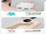 Multi-Function Electric Body Brush 360&deg Rotation, Auto-Cleaning, 5 Brush Heads, 3-Speed Adjustment, V1232-DDMYS003