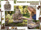 Extra Large 5.9" Resin Bigfoot Bird Feeder, Outdoor Sasquatch Bird Feeder, WallMount or V1369-AZ3-W-24100