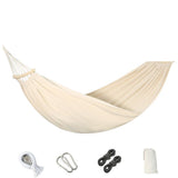 Hammock, Hammock for Single Person, with Hanging Ropes & Carry Bag, for Terrace, Balcony, Garden, V1366-AZ2-W-23381