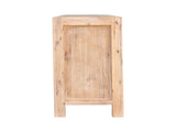 Buffet Sideboard in Oak Colour Constructed with Solid Acacia Wooden Frame Storage Cabinet with V43-BFT-NOW-OAK