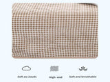AYktou Reversible Patchworks Queen Size, 78.74x59.05in Lightweight Plaid Bedspreads Coverlets V1189-WXFWAL-20260326-03129