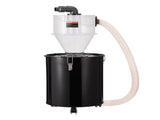 Cyclone Dust Separator with Metal Tank, 4" Retrofit Cyclone Separator for Dust Collectors, ABS Dust V952-DTXFCCQTJZXBLCKLWV0